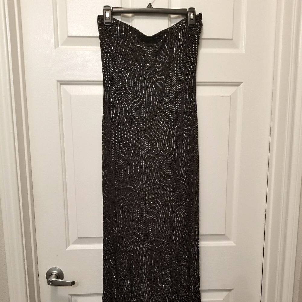 Black Fitted Mermaid Dress